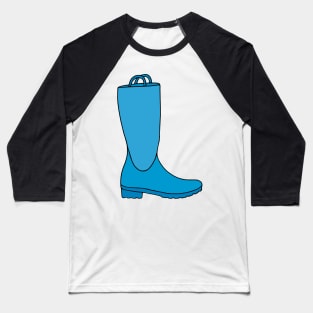 Blue Rain Boots Baseball T-Shirt